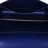 Hermès  Constance shoulder bag  in Sapphire Blue box leather - Detail D3 thumbnail