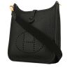 Hermès  Mini Evelyne mini  shoulder bag  in black togo leather - 00pp thumbnail