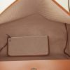 Hermès  Herbag travel bag  in beige canvas  and natural leather - Detail D3 thumbnail