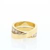 Cartier Nouvelle Vague ring in yellow gold and diamonds - 360 thumbnail