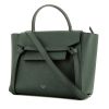 Celine  Belt shoulder bag  in green grained leather - 00pp thumbnail