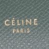 Celine  Belt shoulder bag  in green grained leather - Detail D4 thumbnail