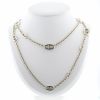 Hermès Farandole long necklace in silver - 360 thumbnail