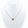 Dior Rose des vents necklace in yellow gold, lapis-lazuli and diamond - 360 thumbnail