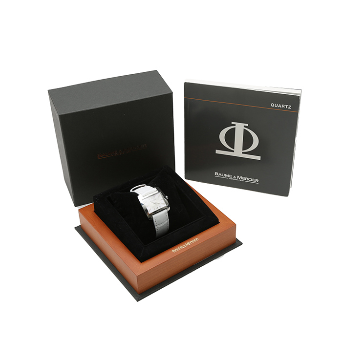 Reloj Baume 
Mercier Hampton Spirit de acero Circa 2000
