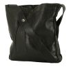 Hermès  Onimetou shoulder bag  in black leather - 00pp thumbnail