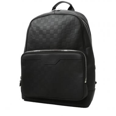 Zaino Louis Vuitton  Campus in cuoio con fantasia a scacchi nera