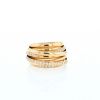 De Grisogono Allegra ring in yellow gold and diamonds - 360 thumbnail