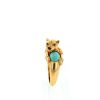 Cartier Panthère Vedra ring in yellow gold, turquoise and onyx - 360 thumbnail