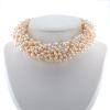 Collier Tiffany & Co Paloma Picasso en perles et argent - 360 thumbnail