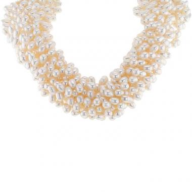 Collar Tiffany & Co Paloma Picasso de perlas y plata