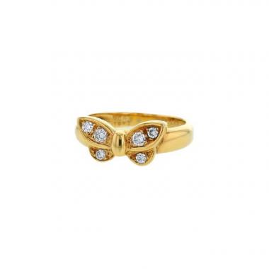 Bague Van Cleef 
Arpels  en or jaune et diamants
