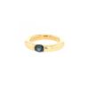 Cartier  ring in yellow gold and sapphire - 00pp thumbnail
