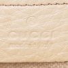 Gucci  Soho shopping bag  in cream color grained leather - Detail D4 thumbnail