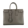 Saint Laurent  Sac de jour small model  handbag  in grey leather - 360 thumbnail