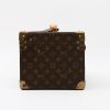 Louis Vuitton  Vanity vanity case  in brown monogram canvas  and natural leather - Detail D6 thumbnail