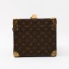 Louis Vuitton  Vanity vanity case  in brown monogram canvas  and natural leather - Detail D7 thumbnail