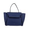 Celine  Belt medium model  handbag  in blue grained leather - 360 thumbnail