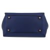 Celine  Belt medium model  handbag  in blue grained leather - Detail D1 thumbnail