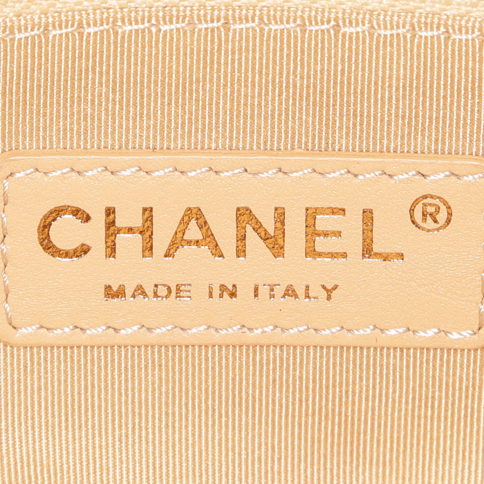 Sac à main Chanel  Timeless petit modèle  en cuir matelassé mordoré - Detail D3
