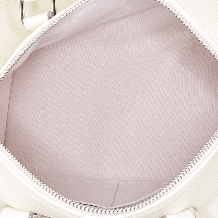 Borsa Louis Vuitton  Speedy 25 in pelle Epi beige - Detail D2