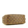 Bolso de mano Louis Vuitton  Trouville en lona Monogram marrón y cuero natural - Detail D4 thumbnail
