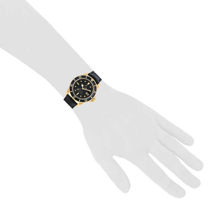 Orologio Rolex Submariner Date in oro giallo Ref: Rolex - 16808  Circa 1981 - Detail D1