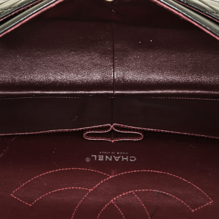 Borsa Chanel  Chanel 2.55 in pelle trapuntata nera - Detail D3