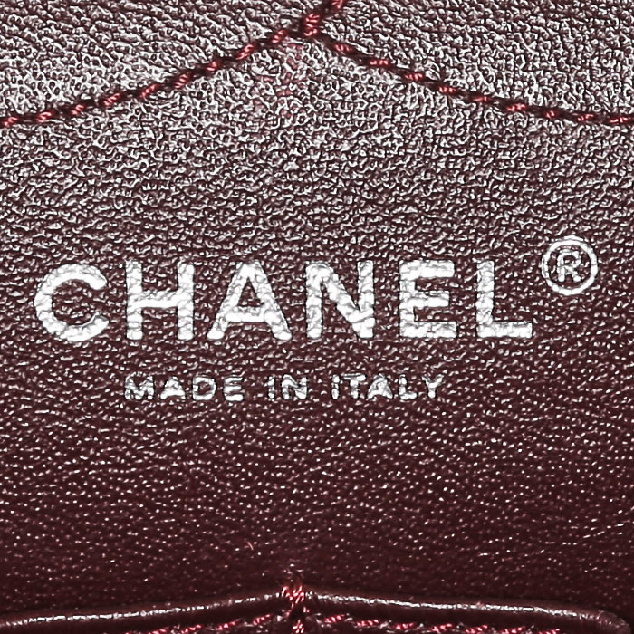 Bolso de mano Chanel  Chanel 2.55 en cuero acolchado negro - Detail D4