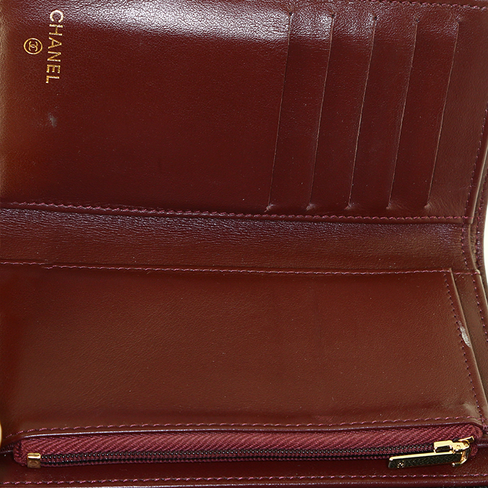 Portefeuille Chanel  Timeless - Pocket Hand en cuir grainé matelassé noir - Detail D2