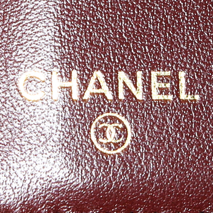 Chanel  Timeless - Pocket Hand wallet  in black quilted grained leather - Detail D3
