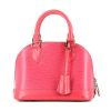 Louis Vuitton  Alma BB shoulder bag  in pink epi leather - 360 thumbnail