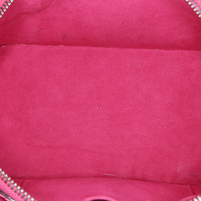 Louis Vuitton  Alma BB shoulder bag  in pink epi leather - Detail D3