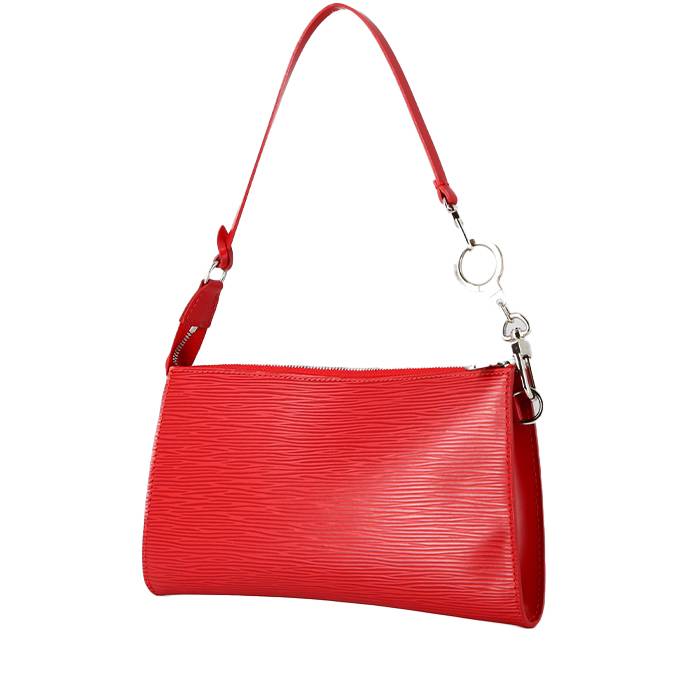 Louis Vuitton Navy Blue/Red Epi Leather Shoulder Bag Strap Louis