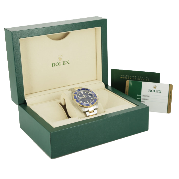 Reloj Rolex Submariner Date de oro y acero Ref: Rolex - 116613  Circa 2016 - Detail D2