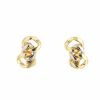 Pomellato  earrings in white gold and yellow gold - 360 thumbnail