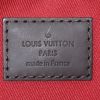 Louis Vuitton  Eva shoulder bag  in ebene damier canvas  and brown leather - Detail D3 thumbnail