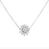 Collar Dior Marguerite de oro blanco y diamantes - 00pp thumbnail