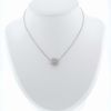 Collar Dior Marguerite de oro blanco y diamantes - 360 thumbnail