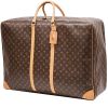 Bolsa de viaje Louis Vuitton  Sirius en lona Monogram revestida marrón y cuero natural - 00pp thumbnail