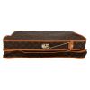 Louis Vuitton clothes-hangers  in brown monogram canvas  and natural leather - Detail D4 thumbnail