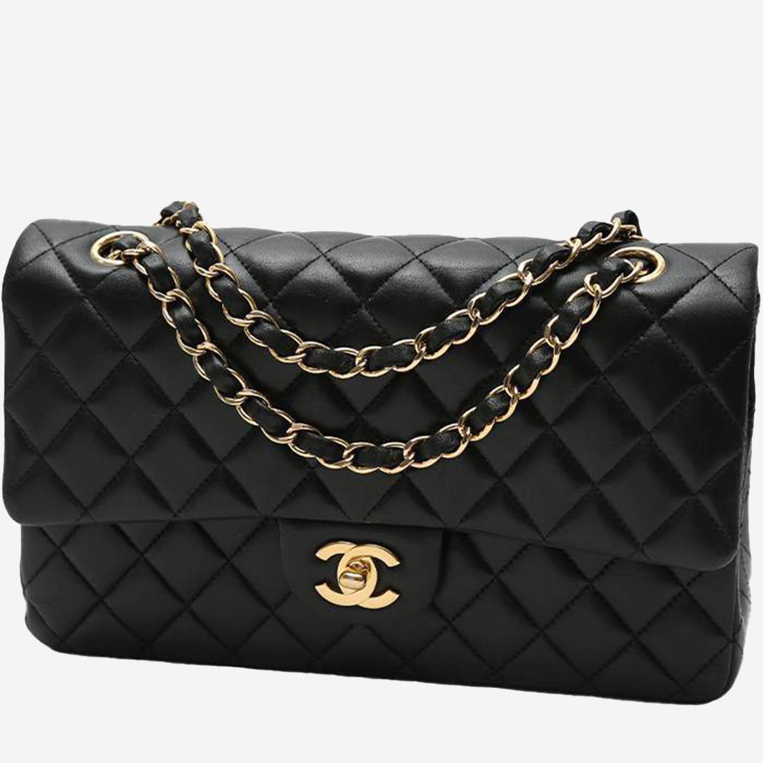 Chanel  Timeless Classic handbag  in black quilted leather