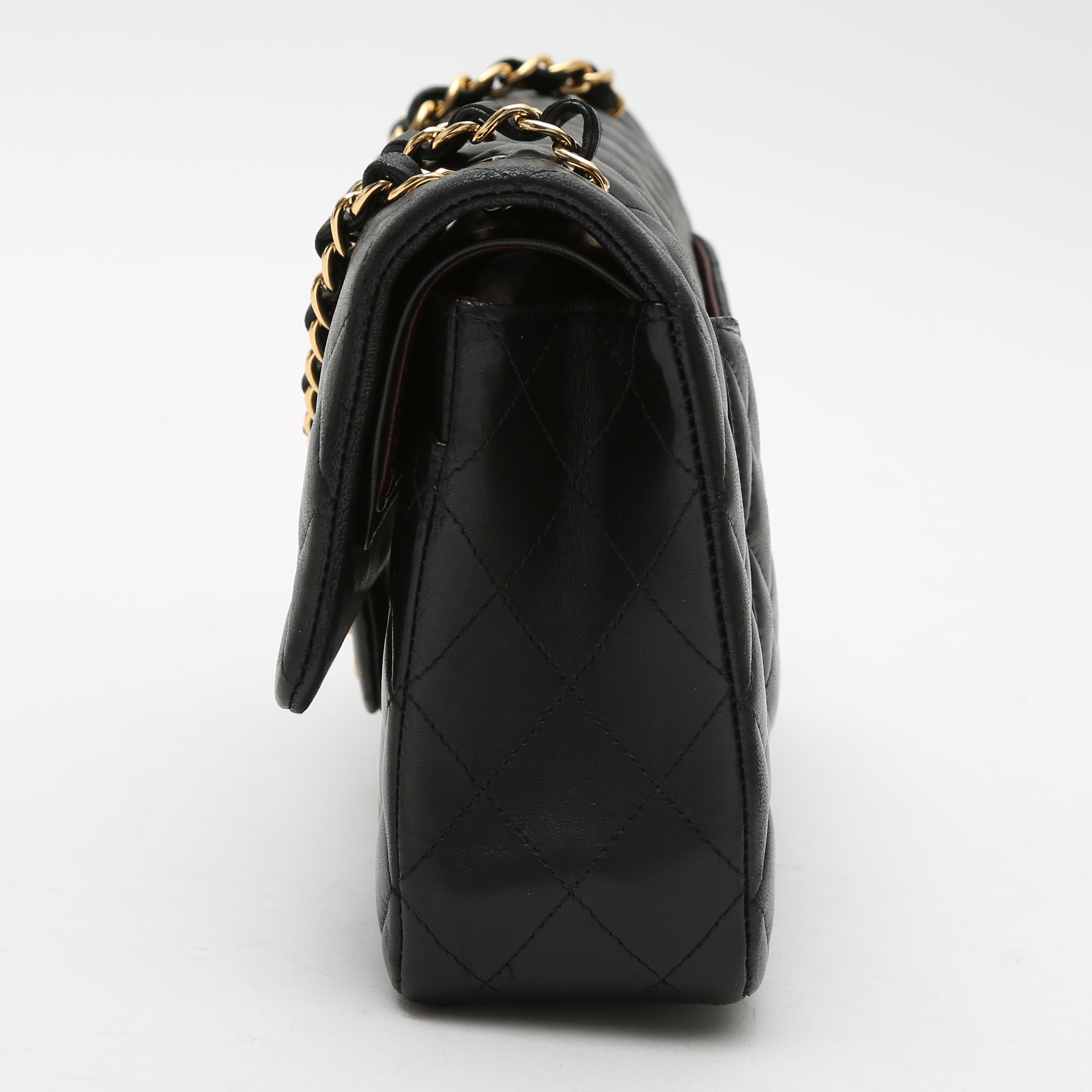 Borsa Chanel  Timeless Classic in pelle trapuntata nera - Detail D5