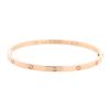 Cartier Love small model bracelet in pink gold, size 18 - 00pp thumbnail