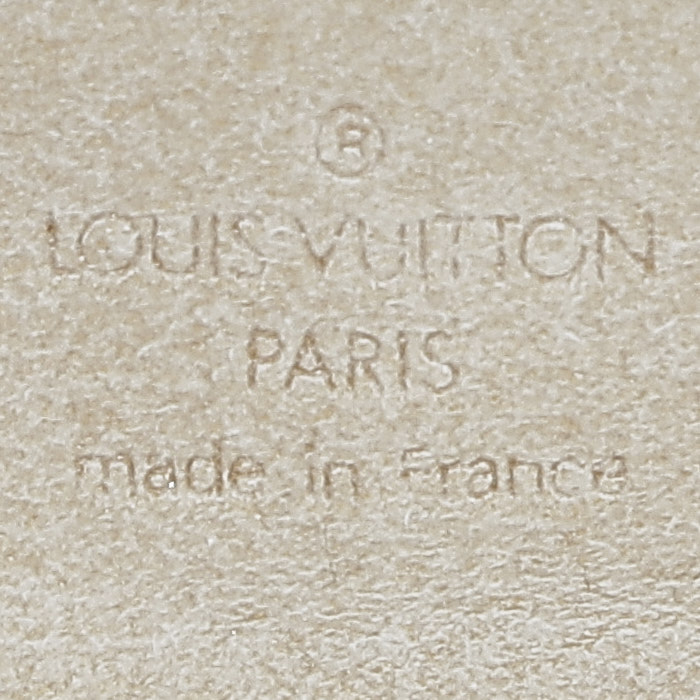 Pochette Louis Vuitton  Beverly en toile monogram enduite et cuir naturel - Detail D3