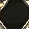 Bolso de mano Burberry   en lona estampada beige y cuero negro - Detail D2 thumbnail