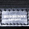 Borsa Burberry   in tela con stampa beige e pelle nera - Detail D3 thumbnail