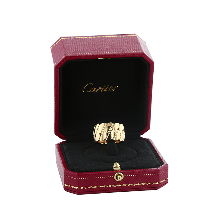 Cartier Doña ring in yellow gold - Detail D2