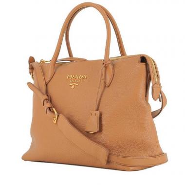 Prada Lux Metropolis Saffiano Leather Tote Bag Cipria