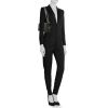Bolso bandolera Chanel  Boy modelo mediano  en cuero acolchado negro - Detail D1 thumbnail